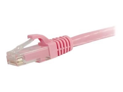 C2G 75ft Cat6 Snagless Unshielded (UTP) Ethernet Network Patch Cable - Pink - patch cable - 75 ft - pink 1