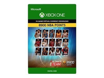 Download Xbox NBA Live 16 LUT 8900 NBA Points Pack Xbox One Digital Code 1