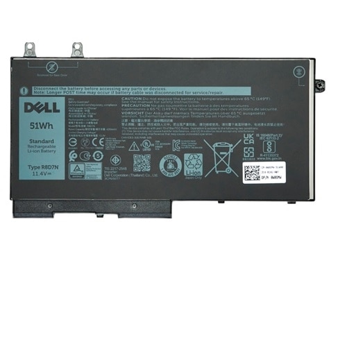 Batería de sustitución de iones de litio de 3 celdas (51W/h) de Dell para determinados portátiles 1