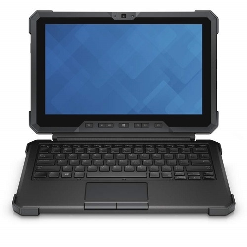 Tapa de teclado Dell IP65 con soporte plegable para la tableta Latitude 12 Rugged - Español 1