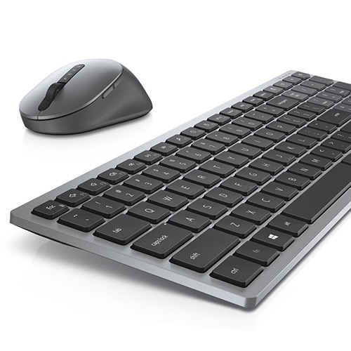 Ratón y teclado inalámbricos Dell Pro - KM5221W - español (QWERTY) - blanco