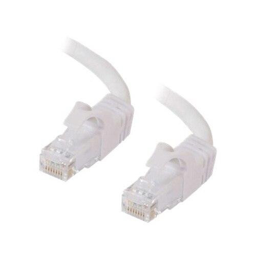 C2G Cat6 550MHz Snagless Patch Cable - cable de interconexión - 2 m - blanco 1