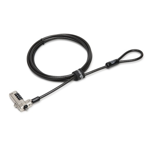 Kensington N17 Combination Cable Lock for Dell Devices with Wedge Slots - Bloqueo de cable de seguridad 1