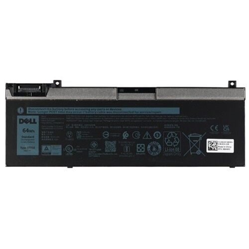 Batterie de rechange Dell 4 cellules 64 Wh au lithium ion pour certains ordinateurs portables 1