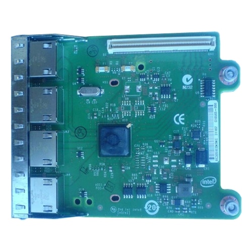 Dell Intel Ethernet i350 Quad Port 1Go Carte réseau Gigabit 1