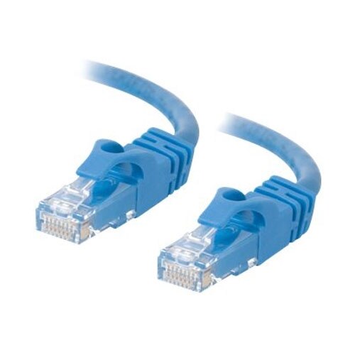 C2G - Câble Ethernet Cat6 (RJ-45) UTP - Bleu - 0.5m 1