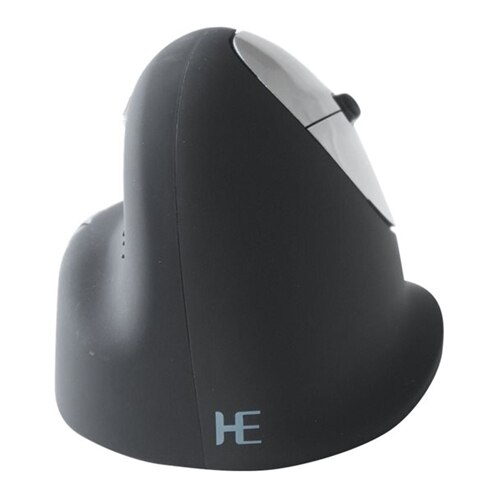 R-Go HE Mouse Souris ergonomique, Moyen (165-195mm), droitier, sans fil - souris - 2.4 GHz - noir / argent 1
