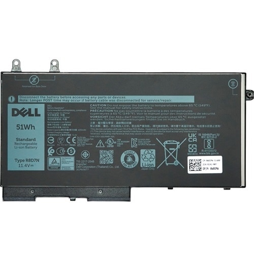 Batterie de rechange Dell 3 cellules 51 Wh au lithium ion pour certains ordinateurs portables 1
