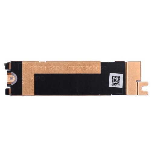 Plaque thermique de gauche Dell pour disque SSD PCIe M.2 1
