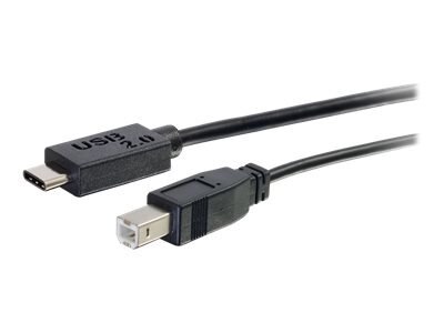C2G 12ft USB C to USB B Cable - USB C 2.0 to USB B - M/M - Câble USB de type-C - USB type B pour USB-C - 1.83 m 1