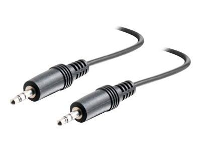 C2G 6ft 3.5mm Audito Cable - AUX Cable - M/M - câble audio - 1.8 m 1
