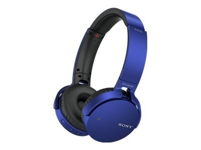 Sony MDR-XB650BT Bluetooth casque avec micro   pleine taille sans fil - bleu 1