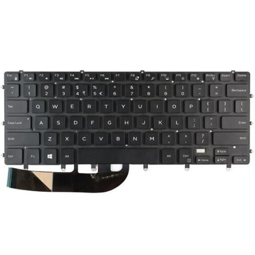 Clavier rétroéclairé Dell anglais-international avec 80 touches  1