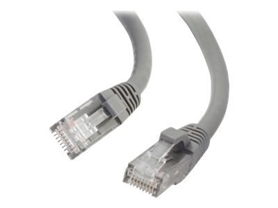 C2G 25ft Cat6 Snagless Unshielded (UTP) Ethernet Network Patch Cable - Gray - cordon de raccordement - 7.6 m - gris 1