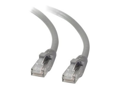 C2G 7ft Cat5e Ethernet Cable - Snagless Unshielded (UTP) - Gray - cordon de raccordement - 2.1 m - gris 1