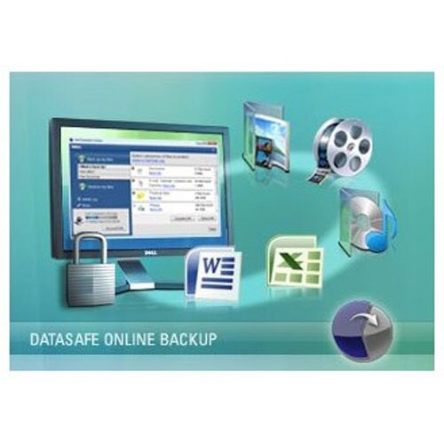 Dell – Sauvegarde en ligne DataSafe – Version améliorée de 3 Go à 30 Go; contrat de 10 mois 1