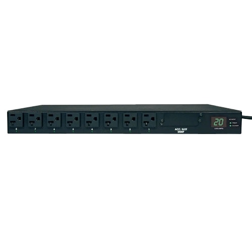 Tripp Lite PDU Metered ATS 120V 20A 5-15/20R 16 Outlet L5-20P Horizontal 1U - horizontal rackmount - unité de distrib... 1