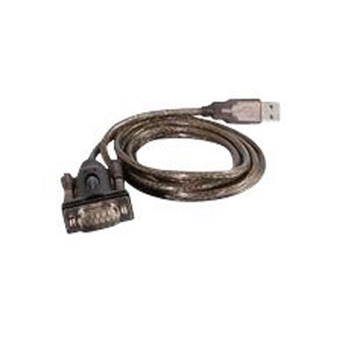 C2G 5ft USB to DB9 Serial Cable - RS232 Adapter Cable - Adaptateur série - USB - RS-232 - noir 1