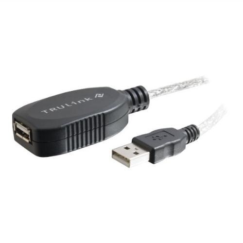 C2G USB 2.0 A Male to A Female Active Extension Cable - câble USB - 12 m 1