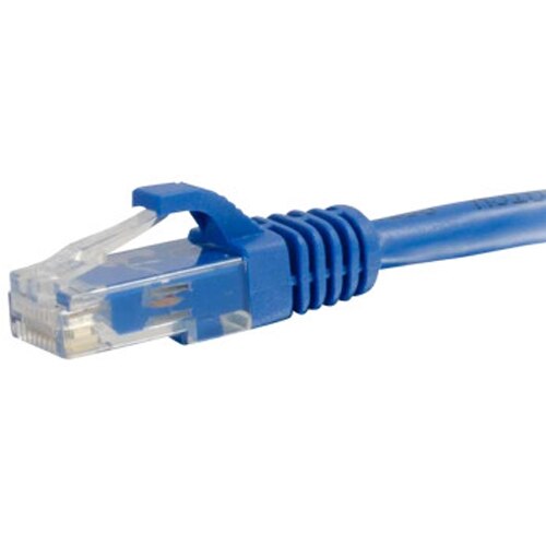 C2G Cat5e Snagless Unshielded (UTP) Network Patch Cable - cordon de raccordement - 15.2 m - bleu 1