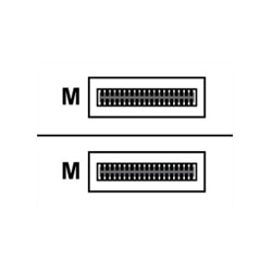 Mellanox - InfiniBand cable - QSFP to QSFP - 3 m 1