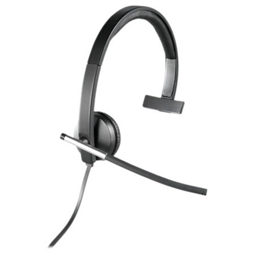 Logitech USB Headset Mono H650e - Casque - sur l'oreille 1