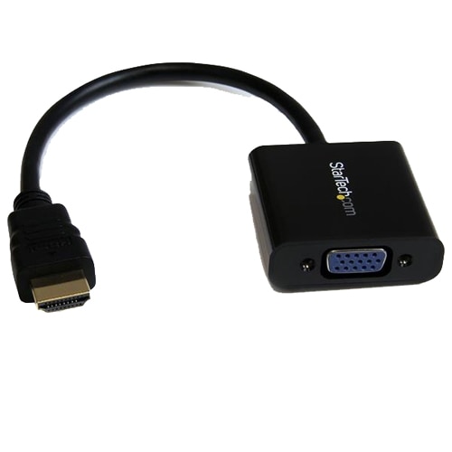 StarTech.com Adaptateur HDMI vers VGA pour ordinateur de bureau / Ordinateur portable / Ultrabook - 1920x1080 1
