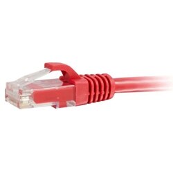 C2G 2ft Cat6 Snagless Unshielded (UTP) Ethernet Network Patch Cable - Red - cordon de raccordement - 61 cm - rouge 1