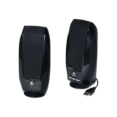 Logitech S150 Digital USB - Haut-parleurs - pour PC - USB - 1.2-watt (Totale) - noir 1