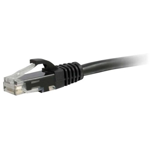C2G 10ft Cat6 Snagless Unshielded (UTP) Ethernet Network Patch Cable - Black - cordon de raccordement - 3.05 m - noir 1