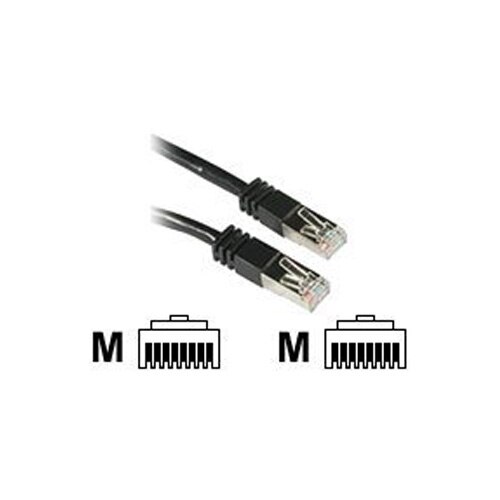 C2G 10ft Cat5e Snagless Shielded (STP) Ethernet Network Patch Cable - Black - cordon de raccordement - 3 m - noir 1