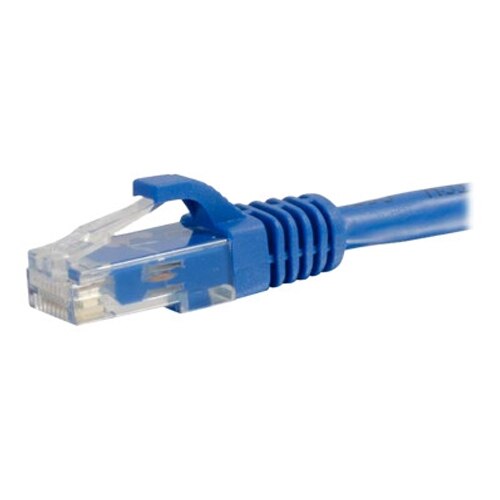C2G 10ft Cat6a Snagless Unshielded (UTP) Network Patch Ethernet Cable-Blue - cordon de raccordement - 3.05 m - bleu 1