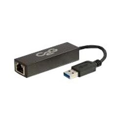 C2G USB to Gigabit Ethernet Adapter - Adaptateur réseau - USB 3.0 - Gigabit Ethernet - noir 1