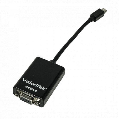 VisionTek - Adaptateur DisplayPort - Mini DisplayPort (M) pour HD-15 (VGA) (F) - actif 1