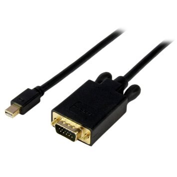 StarTech.com Adaptateur Mini DisplayPort vers VGA - Câble Actif Vidéo Display Port Mâle vers VGA Mâle pour Apple Mac ... 1