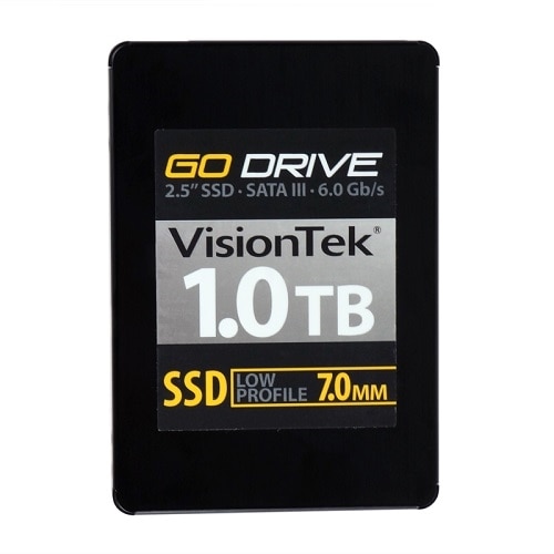 VisionTek GoDrive Series - Disque SSD - chiffré - 1 To - interne - 2.5-pouce - SATA 6Gb/s 1