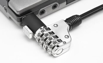 Noble NG37 Combo 4 Universal Combination Anti-Theft Notebook Lock - Kit de sécurité 1