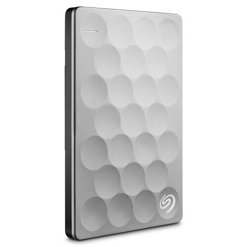 Seagate Backup Plus Ultra Slim STEH1000100 - Disque dur - 1 To - externe (portable) - USB 3.0 - platine 1