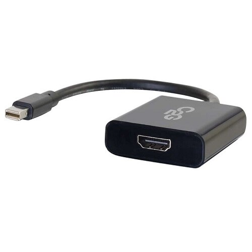C2G 4k Mini Displayport to HDMI Active Adapter Converter - Black 1