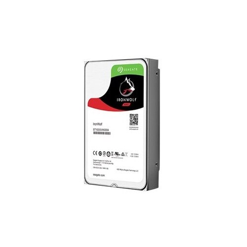 Seagate IronWolf ST4000VN008 - Disque dur - 4 To - interne - 3.5" - SATA 6Gb/s - 5900 tours/min - mémoire tampon : 64 Mo 1