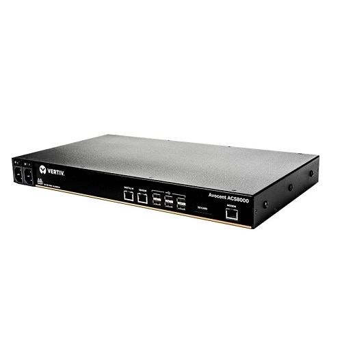 48-port Avocent ACS Advanced Console Server ACS8048MDAC-400 - Serveur de consoles - 48 ports - GigE, RS-232 - 1U 1