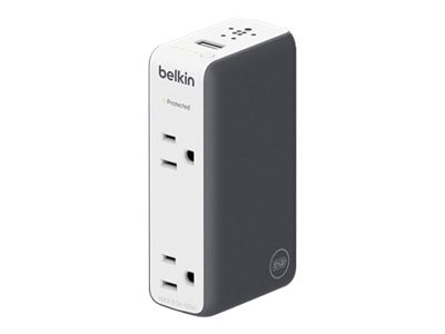 Belkin Travel RockStar - Batterie externe/adaptateur d'alimentation 3000 mAh - 3 connecteurs de sortie 1