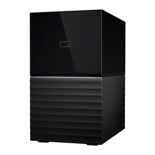 WD My Book Duo WDBFBE0160JBK - Baie de disques - 16 To - 2 Baies - HDD 8 To x 2 - USB 3.1 (externe) 1