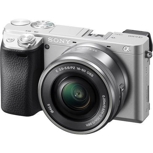 Sony Alpha a6300 Appareil photo numérique sans miroir avec objectif 16-50mm - argenté(e) 1