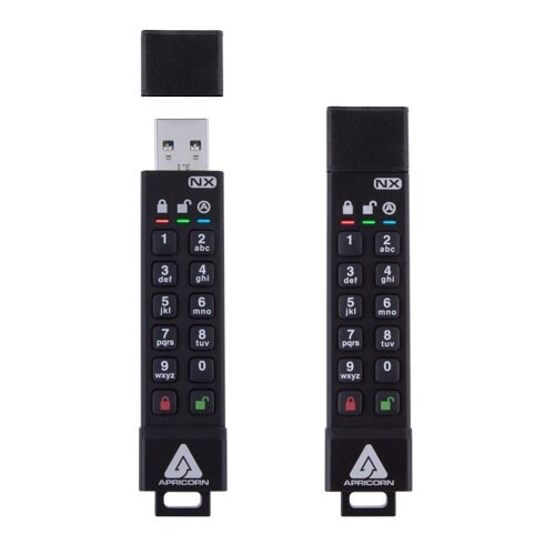 Apricorn Aegis Secure Key 3NX - Clé USB - chiffré - 16 Go - USB 3.1 Gen 1 - FIPS 140-2 Level 3 1
