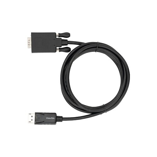 Cable vid&eacute;o VisionTek - DisplayPort/VGA - pour Projecteur, Moniteur, Appareil vid&eacute;o - 6,6 ft 1