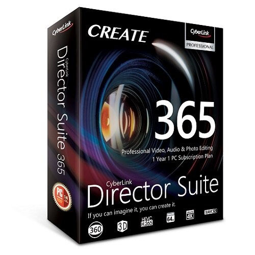 CyberLink Director Suite 365 - Licence d'abonnement (1 an) - téléchargement - Win 1