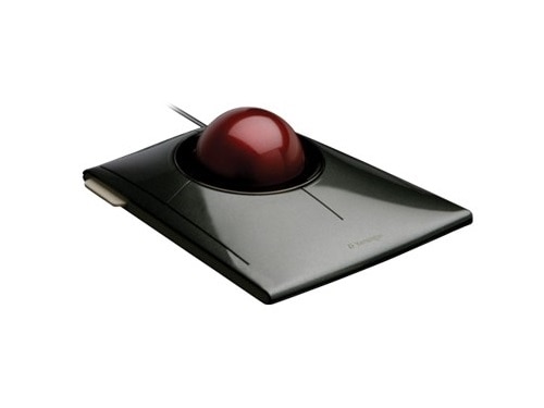 Kensington SlimBlade Trackball - Boule de commande - droitiers et gauchers - optique - 4 boutons - filaire - USB 1