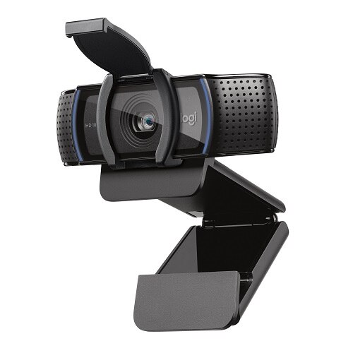 Logitech HD Pro Webcam C920S - Webcam - couleur - 1920 x 1080 - audio 1
