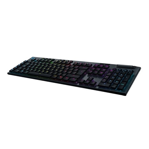 Logitech G915 LIGHTSPEED Wireless RGB Mechanical Gaming Keyboard - GL Linear - Clavier - rétroéclairé - Bluetooth, LIGHTSPEED - commutateur à clé : GL Linear 1